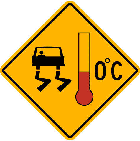 Illustration for: What does this sign indicate?